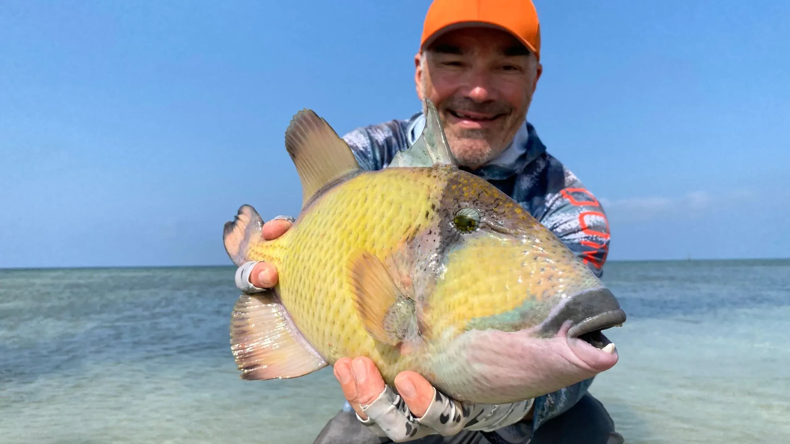 flyfishing for triggers β Red Sea