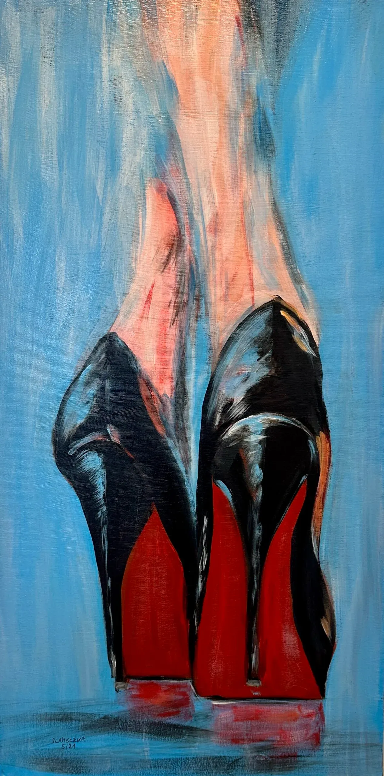 high heels